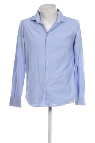 Herrenhemd Uniqlo, Größe M, Farbe Blau, Preis 8,28 €