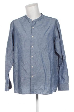 Herrenhemd Uniqlo, Größe XXL, Farbe Blau, Preis € 23,66