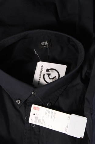 Herrenhemd Uniqlo, Größe XL, Farbe Blau, Preis € 27,30