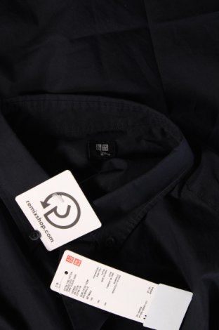 Herrenhemd Uniqlo, Größe M, Farbe Blau, Preis 27,30 €