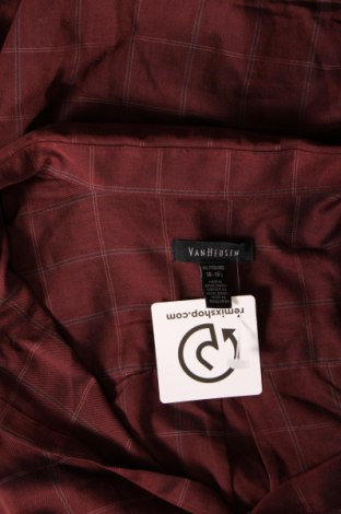 Мъжка риза Van Heusen, Размер XXL, Цвят Червен, Цена 14,50 лв.