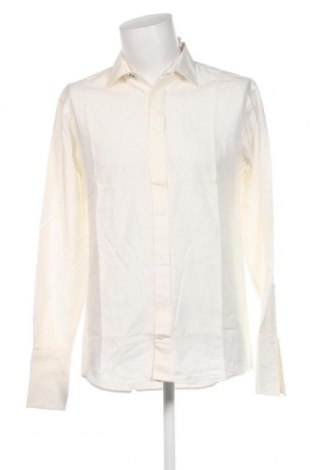 Ανδρικό πουκάμισο Wilvorst, Μέγεθος M, Χρώμα Εκρού, Τιμή 18,71 €