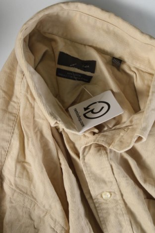 Мъжка риза Zara, Размер XXL, Цвят Бежов, Цена 17,00 лв.