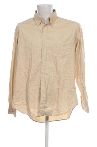 Мъжка риза Zara, Размер XXL, Цвят Бежов, Цена 15,30 лв.