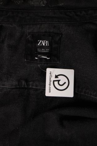 Herrenhemd Zara, Größe L, Farbe Schwarz, Preis € 17,39