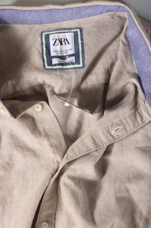 Pánska košeľa  Zara, Veľkosť XXL, Farba Béžová, Cena  19,28 €