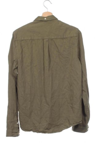 Мъжка риза Zara, Размер S, Цвят Зелен, Цена 13,60 лв.