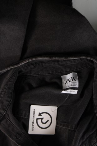 Ανδρικό πουκάμισο Zara, Μέγεθος M, Χρώμα Μαύρο, Τιμή 10,43 €