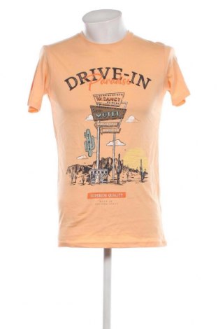 Ανδρικό t-shirt, Μέγεθος S, Χρώμα Πορτοκαλί, Τιμή 3,99 €