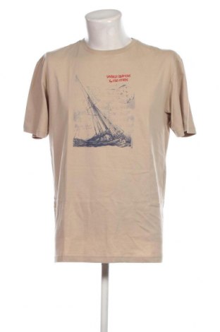 Ανδρικό t-shirt, Μέγεθος XXL, Χρώμα  Μπέζ, Τιμή 10,74 €