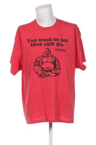 Ανδρικό t-shirt, Μέγεθος XXL, Χρώμα Κόκκινο, Τιμή 8,04 €