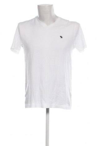 Herren T-Shirt Abercrombie & Fitch, Größe M, Farbe Weiß, Preis 24,54 €