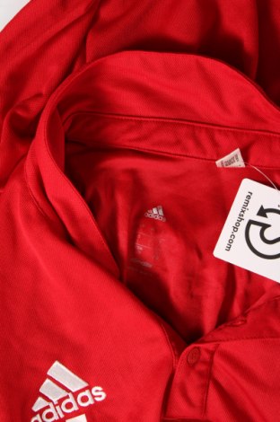 Herren T-Shirt Adidas, Größe L, Farbe Rot, Preis 16,91 €