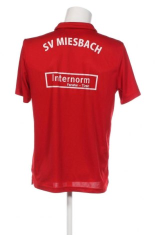 Herren T-Shirt Adidas, Größe L, Farbe Rot, Preis € 15,97