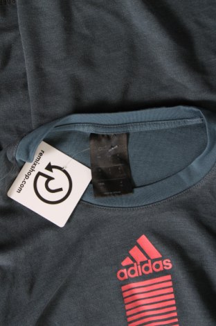 Herren T-Shirt Adidas, Größe S, Farbe Blau, Preis € 18,79