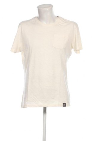 Herren T-Shirt Admiral, Größe L, Farbe Ecru, Preis 5,00 €