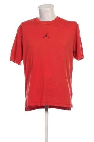 Herren T-Shirt Air Jordan Nike, Größe M, Farbe Rot, Preis 37,11 €