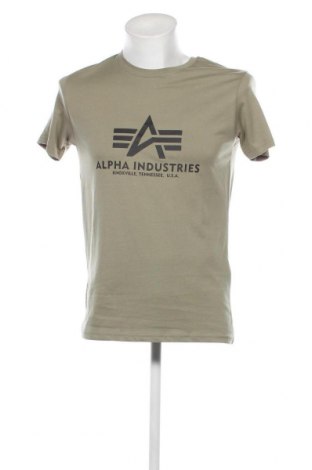 Męski T-shirt Alpha Industries, Rozmiar S, Kolor Zielony, Cena 126,88 zł