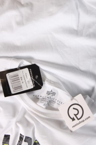 Herren T-Shirt Alpha Industries, Größe M, Farbe Weiß, Preis € 28,87