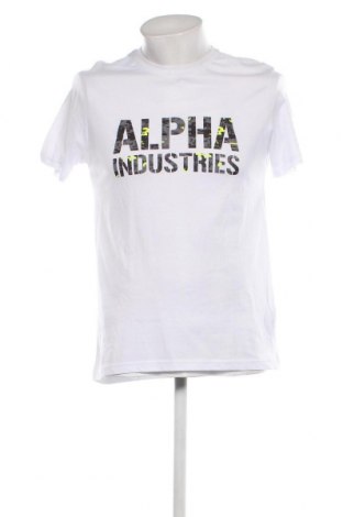 Męski T-shirt Alpha Industries, Rozmiar M, Kolor Biały, Cena 149,27 zł