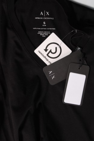 Ανδρικό t-shirt Armani Exchange, Μέγεθος S, Χρώμα Μαύρο, Τιμή 31,54 €