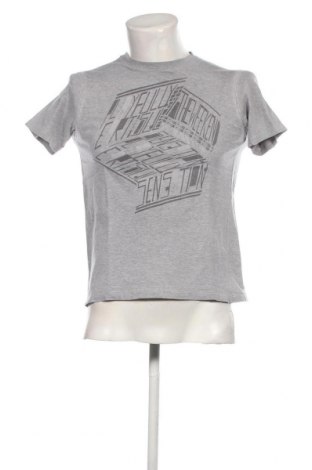Herren T-Shirt Bershka, Größe M, Farbe Grau, Preis 5,00 €