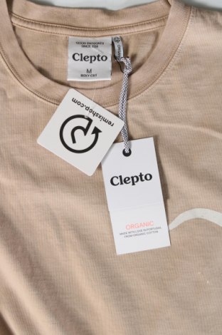 Męski T-shirt Cleptomanicx, Rozmiar M, Kolor Beżowy, Cena 146,60 zł