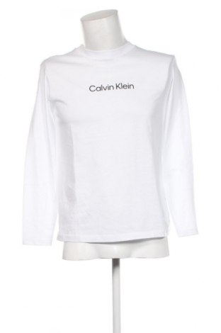 Herren T-Shirt Calvin Klein, Größe M, Farbe Weiß, Preis 39,69 €