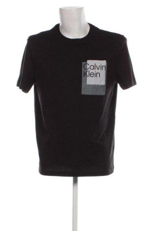 Ανδρικό t-shirt Calvin Klein, Μέγεθος XL, Χρώμα Μαύρο, Τιμή 39,69 €