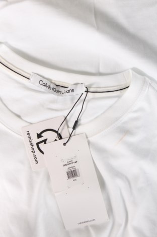Мъжка тениска Calvin Klein Jeans, Размер XXL, Цвят Бял, Цена 73,15 лв.