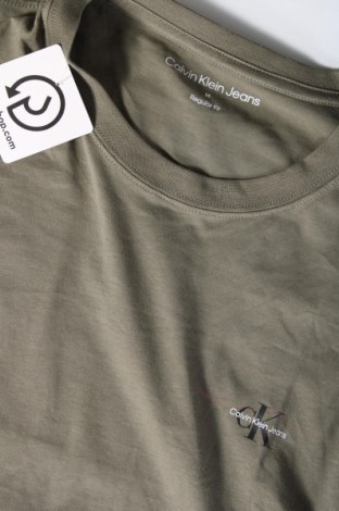 Pánské tričko  Calvin Klein Jeans, Velikost M, Barva Zelená, Cena  893,00 Kč