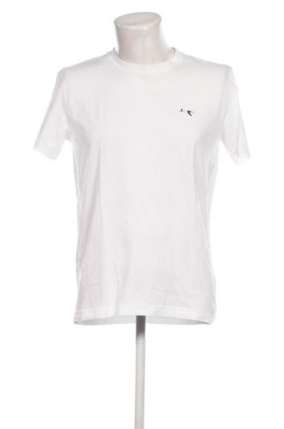 Męski T-shirt Calvin Klein Jeans, Rozmiar M, Kolor Biały, Cena 174,45 zł