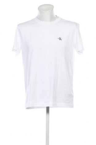 Pánske tričko  Calvin Klein Jeans, Veľkosť L, Farba Biela, Cena  23,81 €