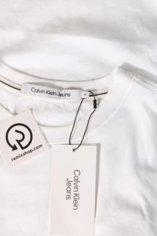 Męski T-shirt Calvin Klein Jeans, Rozmiar M, Kolor Biały, Cena 205,24 zł