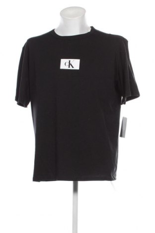 Мъжка тениска Calvin Klein Sleepwear, Размер L, Цвят Черен, Цена 50,40 лв.