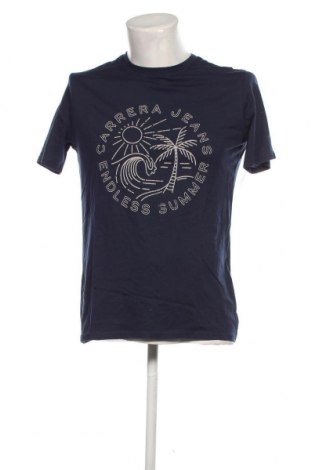 Herren T-Shirt Carrera Jeans, Größe M, Farbe Blau, Preis 10,74 €