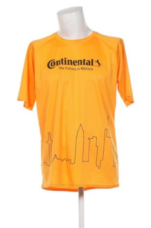Мъжка тениска Continental, Размер XXL, Цвят Оранжев, Цена 16,00 лв.