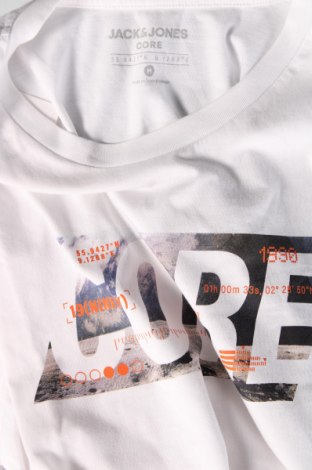 Ανδρικό t-shirt Core By Jack & Jones, Μέγεθος M, Χρώμα Λευκό, Τιμή 15,98 €