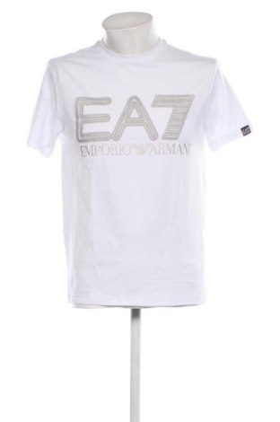 Мъжка тениска Emporio Armani, Размер M, Цвят Бял, Цена 165,00 лв.