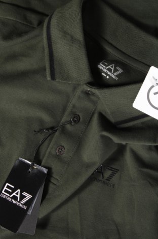 Tricou de bărbați Emporio Armani, Mărime M, Culoare Verde, Preț 298,52 Lei