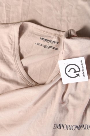 Herren T-Shirt Emporio Armani Underwear, Größe L, Farbe Beige, Preis € 58,76