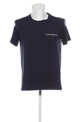 Herren T-Shirt Emporio Armani Underwear, Größe L, Farbe Blau, Preis 35,26 €