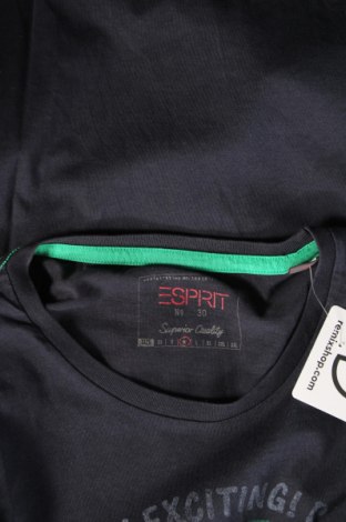 Мъжка тениска Esprit, Размер M, Цвят Син, Цена 9,78 лв.