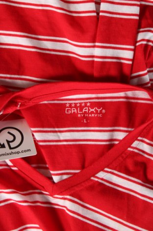 Tricou de bărbați Galaxy By Harvic, Mărime L, Culoare Roșu, Preț 52,63 Lei