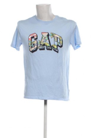 Męski T-shirt Gap, Rozmiar M, Kolor Niebieski, Cena 106,62 zł
