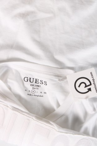 Herren T-Shirt Guess, Größe M, Farbe Weiß, Preis 37,71 €
