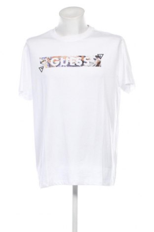 Мъжка тениска Guess, Размер XL, Цвят Бял, Цена 77,00 лв.