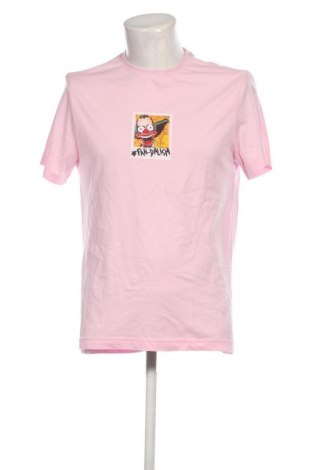 Мъжка тениска H&M, Размер M, Цвят Розов, Цена 7,76 лв.