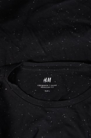 Pánské tričko  H&M, Velikost L, Barva Modrá, Cena  173,00 Kč