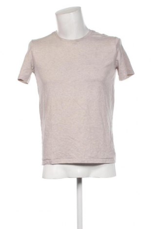 Męski T-shirt H&M, Rozmiar M, Kolor Beżowy, Cena 25,49 zł